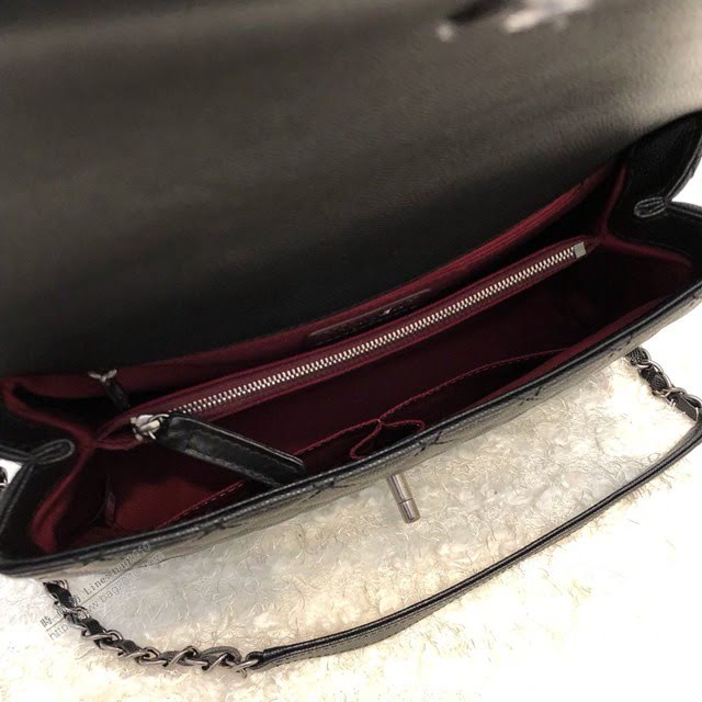 Chanel女包 92991 Chanel鏈條包 小顆粒球紋皮 最頂級複刻手工製作 香奈兒爆款手提女包  djc3946